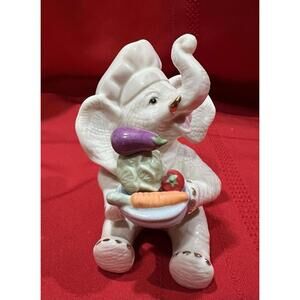 Lenox "Chef Du Jour" Elephant Collectible Figurine